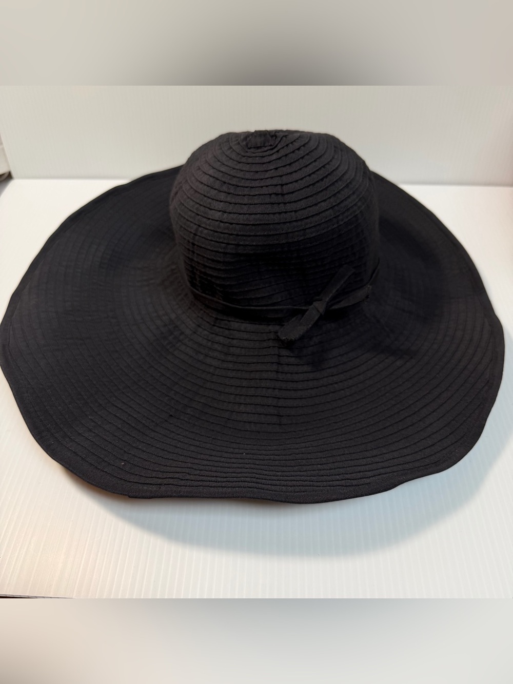 Vintage Black San Diego Hat Company Wide Brim Sun Hat - Picture 3 of 9